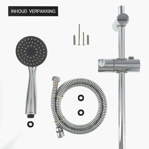 Tiger Murcia Ensemble de douche Chrome CO555140344