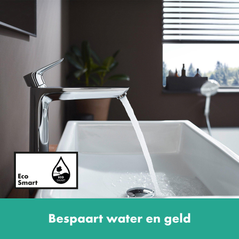 Hansgrohe Talis e Eengreeps wastafelmengkraan - 240 zonder afvoer - hoogglans chroom SW28988