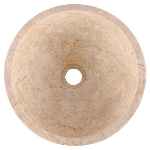 Differnz ASTI Waskom - 38cm - gepolijst natuursteen - beige SW1236905