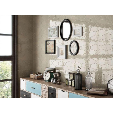 ÉCHANTILLON Terravito Bedoro carreau mural - 10x20cm - 8.5mm - Rectangulaire - Vision Brillant SW735999