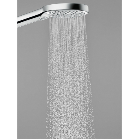Hansgrohe Raindance Select S PorterS badset - met Raind. - select S - 120 - 3jet PowderRain - handdouche - met wandh - hoogglans chroom SW204701