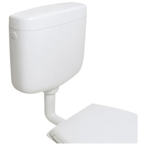 Plieger Rhein réservoir bas - 37.8x14.1x35.1cm - simple chasse - blanc 0700080