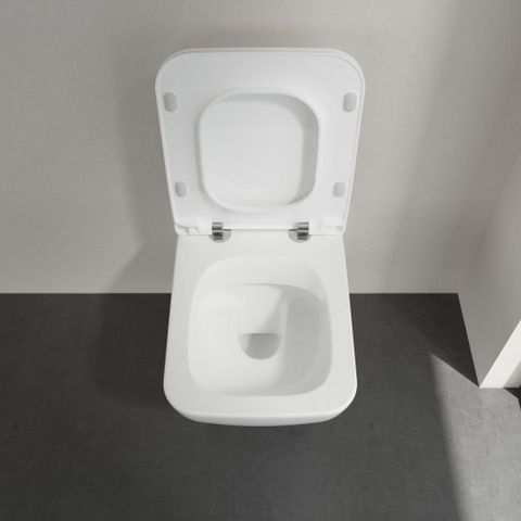 Villeroy & Boch venticello closetzitting slimseat - softclose quick release - White Alpine (glans wit) 1025173