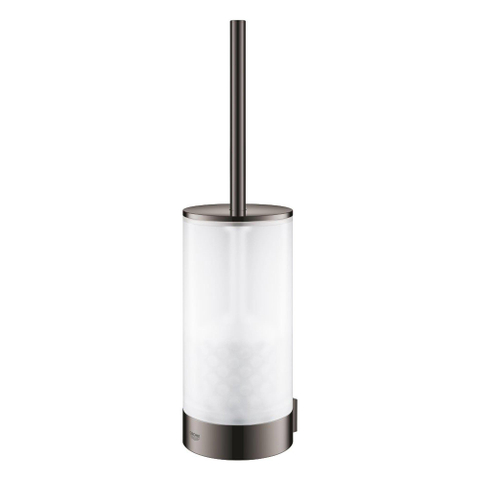 Grohe Selection Toiletaccessoires - closethouder - zonder klep - closetborstelset - handdoekhaak - hard graphite glans SW1210918