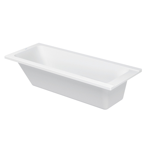 Duravit D-code Bad acryl rechthoekig - 170x70x40cm - glans wit 0297513