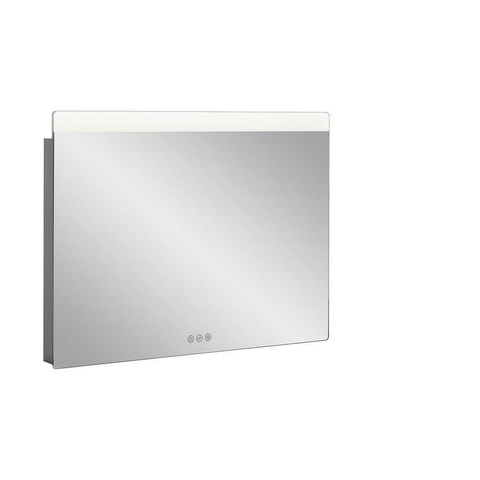 Crosswater Glide II Spiegel - 80x60cm - dimbaar - LED - aluminium (zilver) SW487202