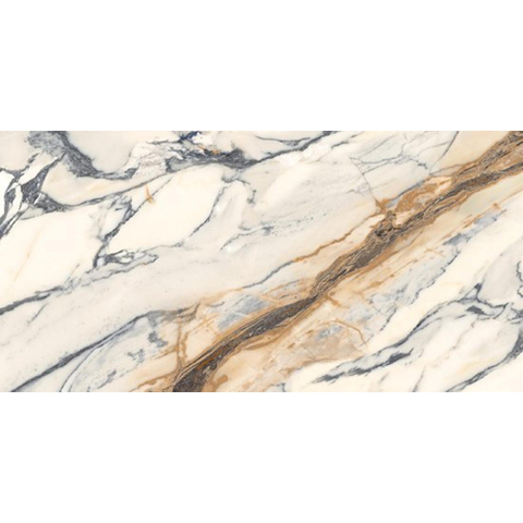 Ceralto Marvella Marble Vloertegel - 60X120 - 6.5mm - zijdeglans - wit SW1579075