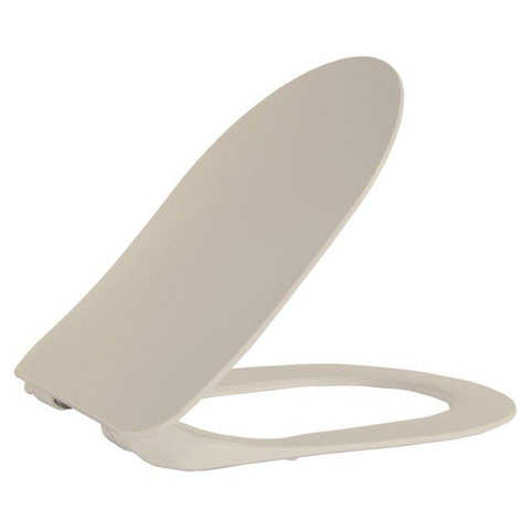 Creavit Free WC suspendu – Rim-Off – profondeur 51 cm – avec abattant – gris froid SW1233485