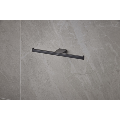 Hansgrohe AddStoris Q closetrolhouder dubbel - mat zwart SW651128