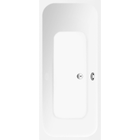 Villeroy & Boch O.novo Design O.novo Design rechthoekig bad duo - 1700x750mm - inbouw acryl middenafv - glans wit 0930449