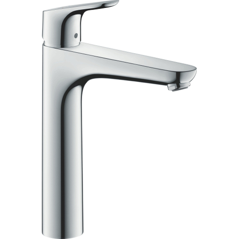 Hansgrohe Focus E2 wastafelkraan highriser - met ComfortZone - 190 - hoogglans chroom 0605537