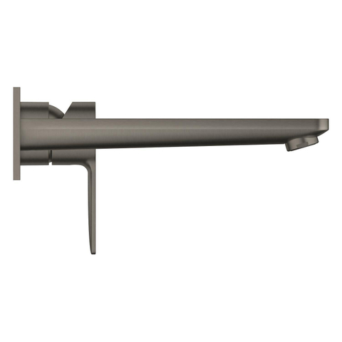 Grohe Lineare Waterbesparend Afbouwdeel - voor inbouw wandkraan - L-Size - uitloop 20.7cm - brushed hard graphite (antraciet) SW444192