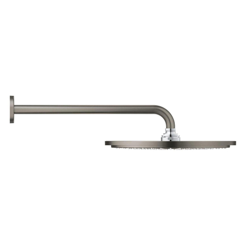 Grohe Rainshower Cosmopolitan 310 Hoofddouche - 31cm - 1 straalsoort - wandarm 38cm - brushed hard graphite (antraciet) SW98869