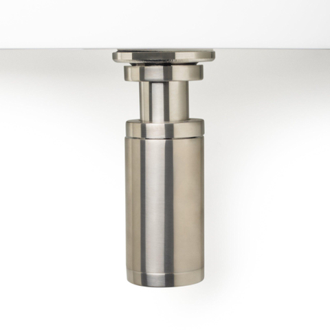 Differnz Solid fonteinset - 36x18.5x9cm - Rechthoek - 1 kraangat - Chroom - Solid Surface Wit met kraan SHOWROOMMODEL SHOW26559