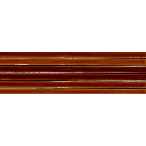 SAMPLE vtwonen Tegels Rib Wandtegel - 13x45cm - 9mm - Witte scherf - Honey (Bruin) SW1221065