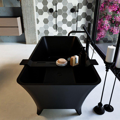 MONDIAZ LUNDY Baignoire îlot - 170x75cm - Urban SW491609