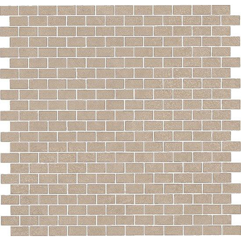 Ceralto Briano Mini Carrelage mosaïque - 29.8x31.2cm - 8.5mm - Fango mat SW1431047