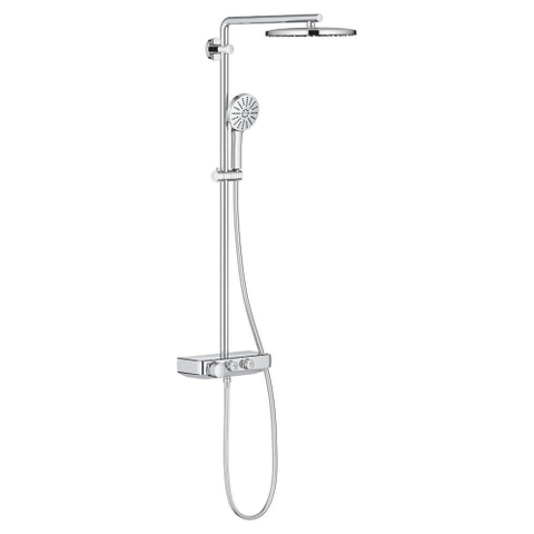 GROHE Vitalio Joy+ doucheset - 28cm - rond - thermostatisch - SmartControl - chroom SW1590098