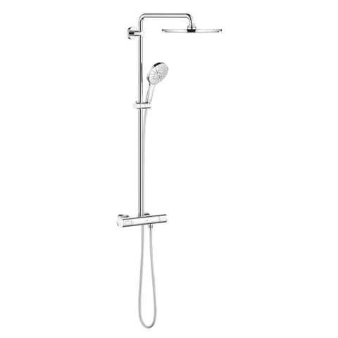 Grohe Rainshower SmartActive opbouw regendoucheset – thermostatisch – Ø31 cm hoofddouche – 3-standen handdouche – chroom SW472245