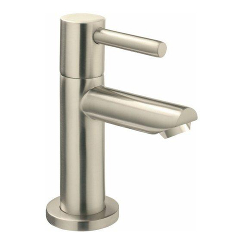 Wiesbaden Julia pack lave-mains d'angle – triangulaire – 35 x 35 x 16 cm – Solid Surface blanc mat – robinet inox SW793734