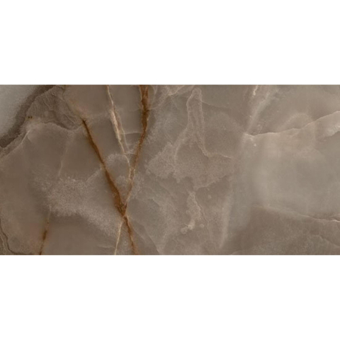 ÉCHANTILLON Ceralto Alabro Vein Carrelage sol et mur 60x120cm 6mm rectifié grès cérame Choco SW912346