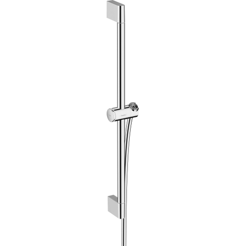Hansgrohe Unica Glijstang Pulsify S - 65cm - met push-schuifstuk en doucheslang - hoogglans chroom SW651223