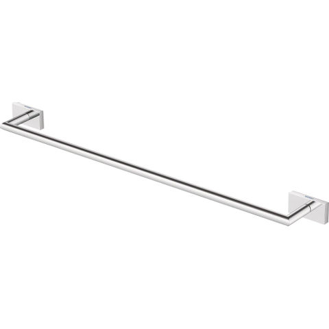 Duravit Karree Handdoekhouder - 70x668x35mm - hoogglans chroom SW55124