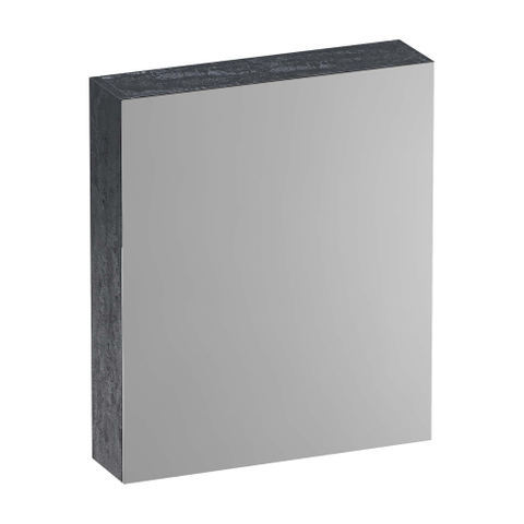 BRAUER Impress Deluxe spiegelkast – 59x70x15 cm – LED-verlichting – linksdraaiende – Damascus SW720944