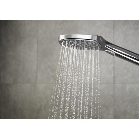 Hansgrohe Raindance Select E - select - 120 - ecosmart - 3jet - handdouche - hoogglans chroom 0450697