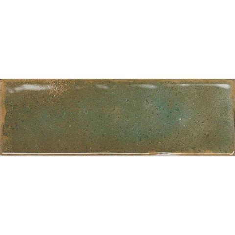 ÉCHANTILLON Ceralto Taverno Grain Carrelage mural - 6.5x20.2cm - 8mm - Musgo Brillant SW976606