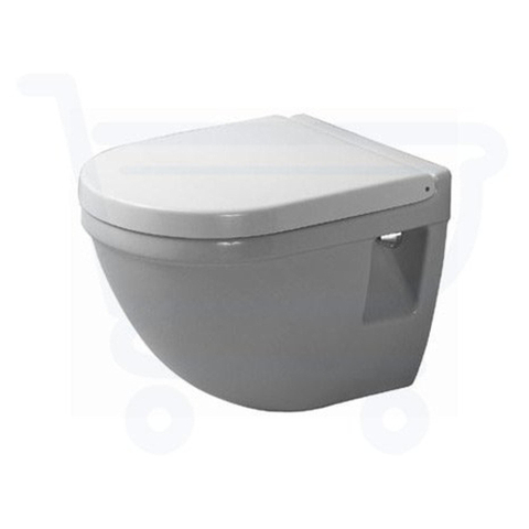 Duravit Philippe Starck 3 compact inbouwreservoir set softclose zitting afdekplaat sigma20 zwart SW32459