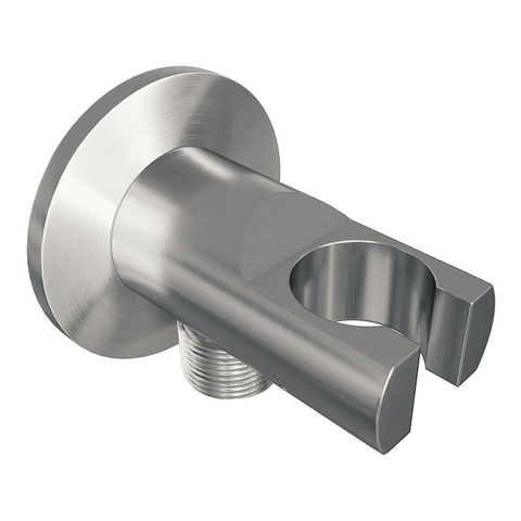 BRAUER Brushed Edition panneau de douche thermostatique – douche de tête Ø 20 cm – bras mural courbé – douchette bâton – calacatta gold SW925471
