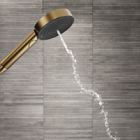 Hansgrohe Pulsify select s - handdouche 105 - 3jet - relaxation - ecosmart - geborsteld brons SW918094
