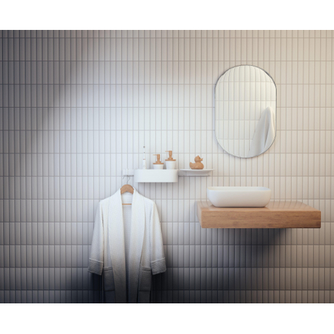 Hansgrohe Wallstoris Wandelement - 50x3.3x1.2cm - mat wit SW651515