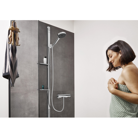 Hansgrohe RainFinity 130 - 3jet - handdouche - hoogglans chroom SW358914