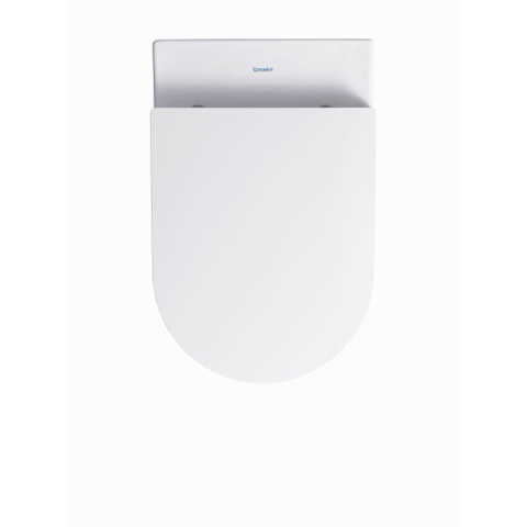 Duravit Me by Starck Ensemble WC – réservoir encastré avec mécanisme de chasse UP320 – abattant à fermeture ralentie (soft-close) – plaque de commande blanc brillant – boutons ronds – blanc brillant SW1574305