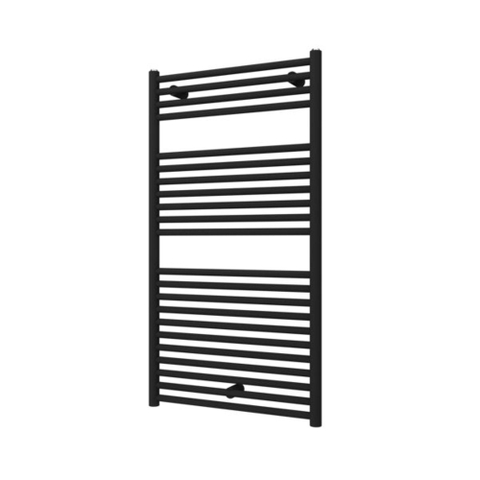 Plieger Vulcano EL elektrische radiator - Nexus zonder thermostaat - 111.1x60cm - 600 watt - donkergrijs structuur SW796463