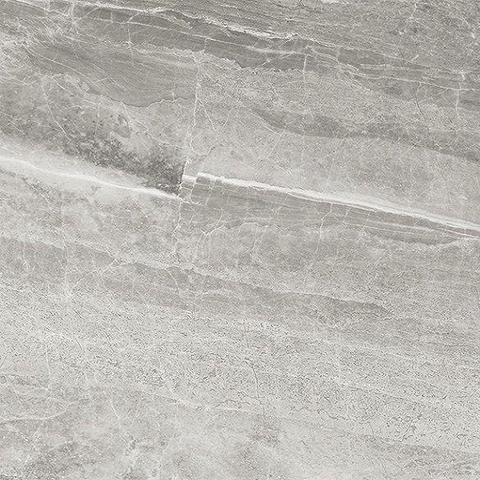 ÉCHANTILLON Terravito Codoro carreau mural et de sol - 60x60cm - 9mm - Carré - rectifié - Effet marbre - Gris clair mat SW736306