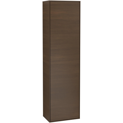 Villeroy & Boch finion hoge kast - 1 deur - 41.8x151.6x27cm rechts - Walnut (mat hout) SW106684
