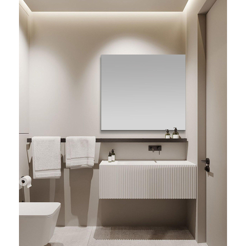 Saniclass Clear miroir – 80 x 70 cm – verre sans cuivre SW1413216
