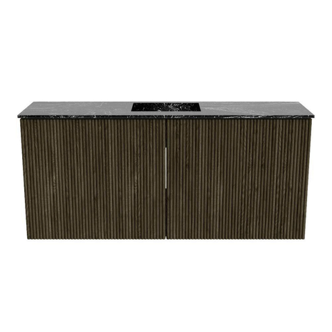 Mondiaz JOYA-DLUX 90cm toiletmeubel - kleur Shadow - Wastafel FAYE positie Midden Zonder kraangat kleur Lava. SW1422829