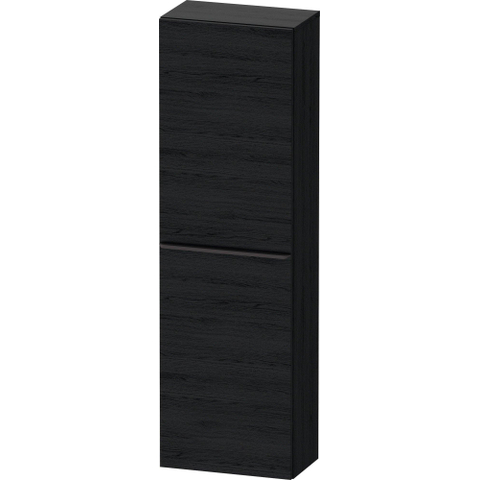 Duravit D-neo Halfhoge kast - 400x240x1320mm eiken (zwart) - mat eiken zwart SW788728