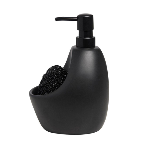 Umbra Joey zeepdispenser 10x13x20cm Keramiek Zwart SHOWROOMMODEL SHOW25458