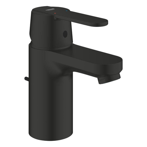Grohe Get Wastafelmengkraan - s-size - trek waste - matte black (mat zwart) SW1440549