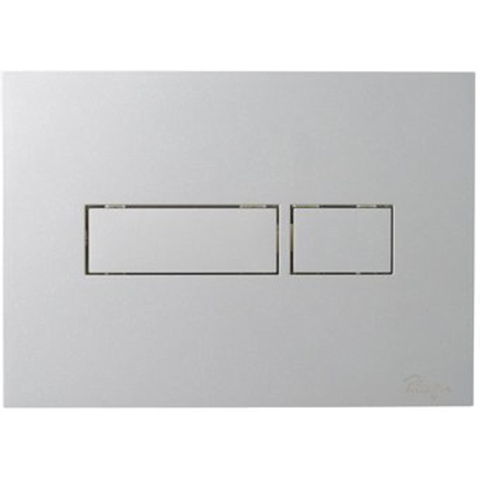 Plieger Flair plaque de commande double chasse blanc 0701189