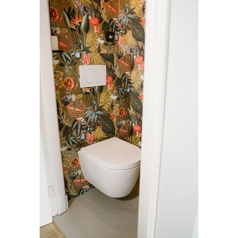 Geberit Sigma01 bedieningsplaat - 2-toets spoeling - ronde knoppen - dualflush - alpien wit 0700518