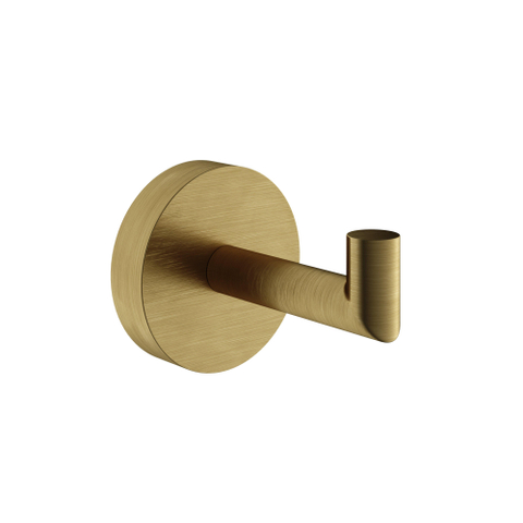 Hotbath Archie Handdoekhaak - PVD - geborsteld messing (goud) SW798877