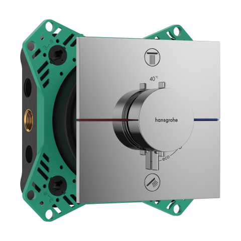 Hansgrohe ShowerSelect Comfort E Thermostaat - inbouw - 2 functies - hoogglans chroom SW918161