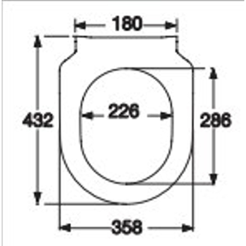 Villeroy & Boch Subway 2.0 abattant de WC - Slimseat avec softclose et quickrelease pergamon 1025021
