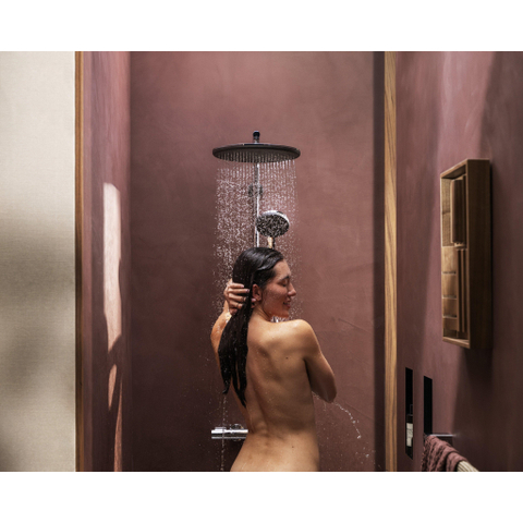 Hansgrohe Raindance alive S - showerpipe - 300 - 1jet Puro - ecosmart Ecostat Element - hoogglans chroom SW1388310